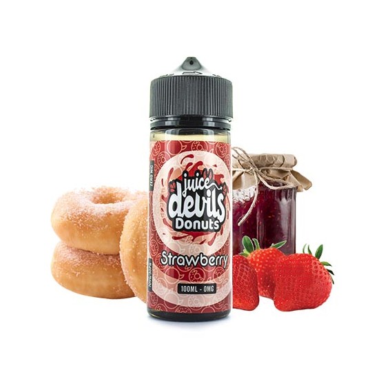 Strawberry Donut 100ml - Juice Devils