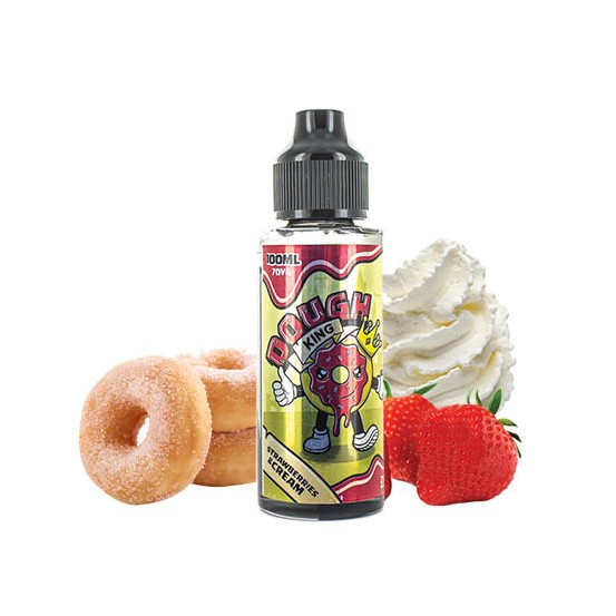 Strawberries and Cream 100ml - Dough King