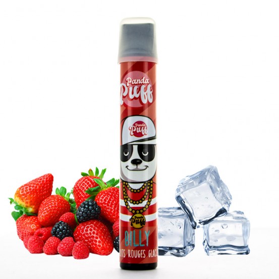 Panda Puff Billy Fruits Rouges - French Lab