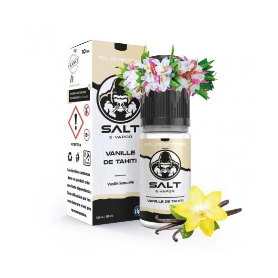 Vanille de Tahiti 10ml (Sel) - Salt E-Vapor