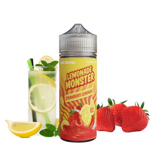 Strawberry Lemonade 100ml - Lemonade Monster