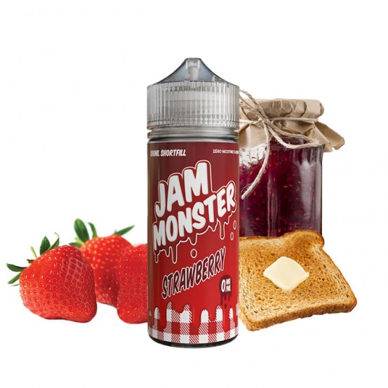 Strawberry Jam 100ml - Jam Monster