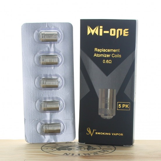 Pack 5 résistances 0.6 Ohm Mi-One - Smoking Vapor