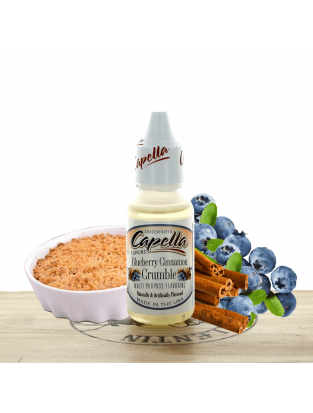 Concentré Blueberry Cinnamon Crumble 10ml - Capella