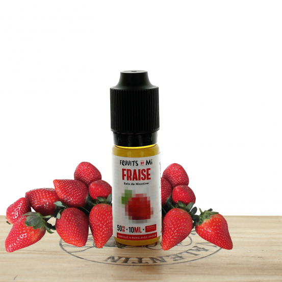 Fraise (sel) 10ml - Fruuits by Fuu