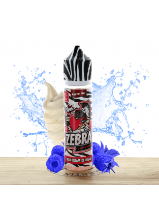 Blue Dream Ice Cream 50ml - Zebra Juice