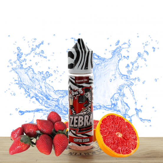 Super Soda Refreshmentz 50ml - Zebra Juice