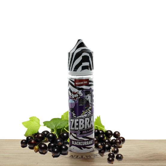 Zillionz Blackcurrant 50ml - Zebra Juice