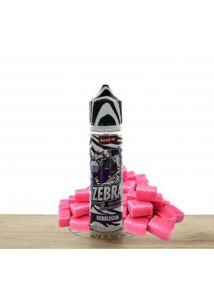 Zillionz Bubblegum 50ml - Zebra Juice