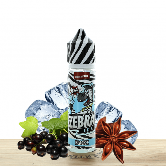 Ice Black Z 50ml - Zebra Juice