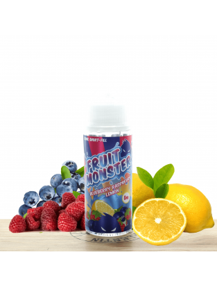 Blueberry Raspberry Lemon 100ml - Fruit Monster