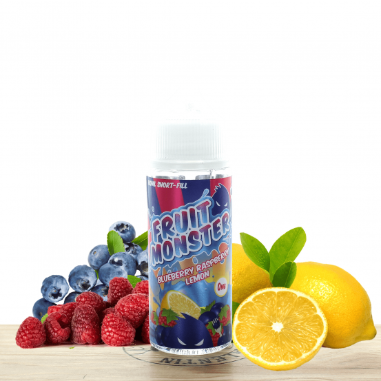 Blueberry Raspberry Lemon 100ml - Fruit Monster