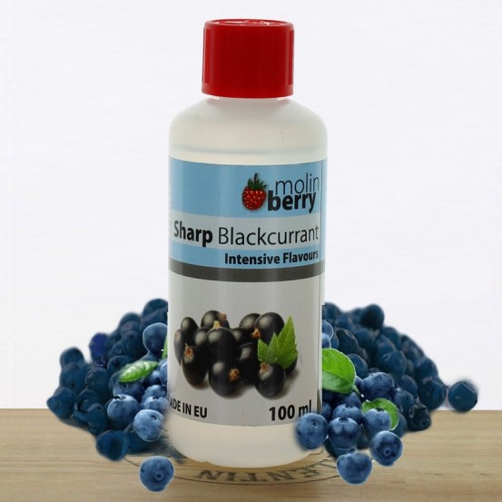 Concentré Sharp Blackcurrant 100ml - Molinberry