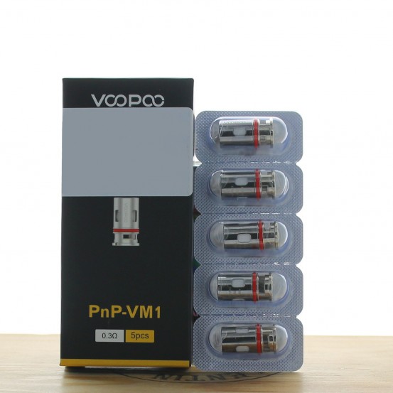 Résistance PnP Mesh VM1 0.3ohm (Pack de 5) - Voopoo