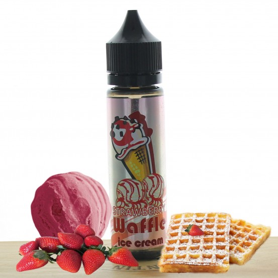 Strawberry Waffle 50ml - Ice Cream