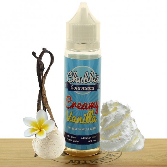Creamy Vanilla 50ml - Chubbiz