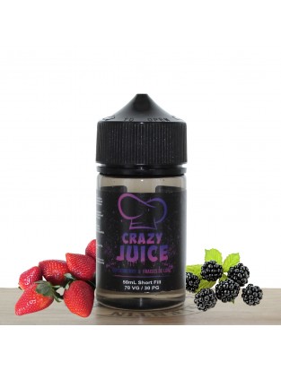 Boysenberry & Fraises de lune 50ml - Crazy Juice