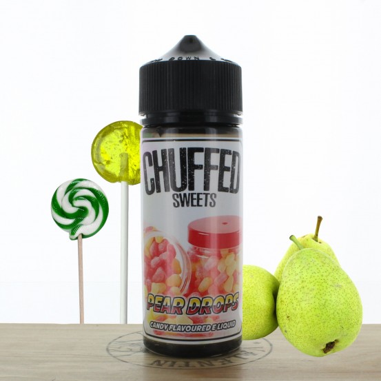 Chuffed Sweets Pear Drops 100ml Chuffed