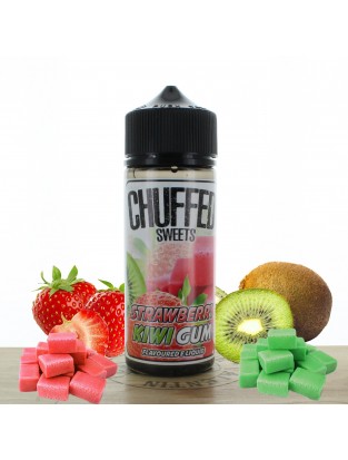Chuffed Sweets Strawberry Kiwi Gum 100ml Chuffed