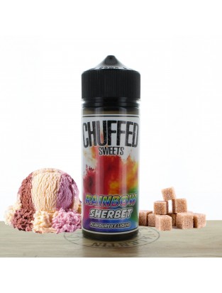Chuffed Sweets Rainbow Serbet 100ml Chuffed