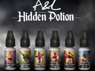 La nouvelle gamme Hidden Potion de Arômes et Liquides